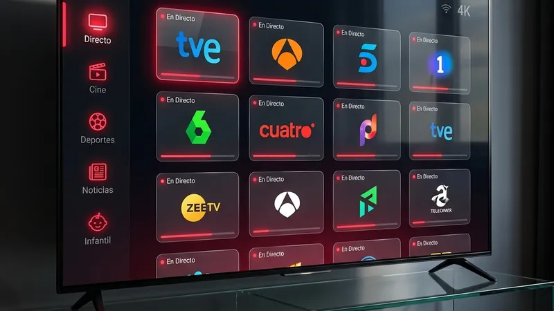 Android TV Interface